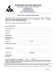 This newsletter is published by the communication committee of the actuarial society of malaysia. Persatuan Aktuari Malaysia Doc Template Pdffiller