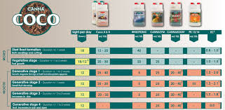 Canna Feeding Chart Astir Grows