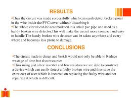 Because it is electrically cleaner, stp wire can carry data at a faster speed. Ppt Invisible Broken Wire Detector Powerpoint Presentation Free Download Id 2229439