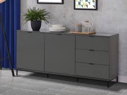 Sideboard Hochglanz Cador Grau Sideboard Sideboard Hochglanz Sideboard Grau