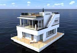 schwimmhaus kaufen floating150 schwimmende hauser hausboot bauen wasserhaus