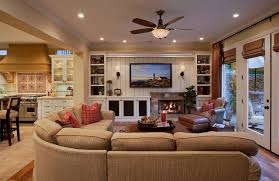 But beige can create an equally beautiful, breezy and amazing modern bedroom where you have even greater altering the shades of beige in the room also has a smart visual effect and you can try out. Orange County Decorating With Brown Leather Furniture Family Room Traditional Great Platform Beds Ottoman