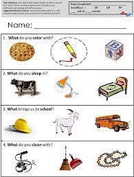 This set has 6 worksheets in color and 12 worksheets in black and white plus answer keys. 22 Speech Therapy Worksheets Ideas Speech Therapy Worksheets Therapy Worksheets Autism Worksheets