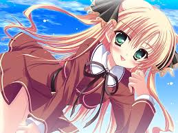 Maybe you would like to learn more about one of these? Orange Haired Female Anime Character Canvas Akebi Yusa Girl Blond Blush Hd Wallpaper Wallpaperbetter