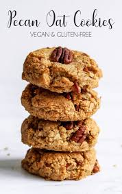 Vegan And Gluten Free Pecan Oat Cookies Uk Health Blog Nadia S Healthy Kitchen Gluten Free Pecan Vegan Cookies Recipes Vegan Cookies