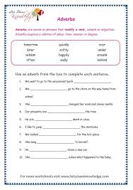 Grade 3 Grammar Topic 16 Adverbs Worksheets Lets Share Knowledge Adverbs Worksheet Adverbs English Grammar Worksheets