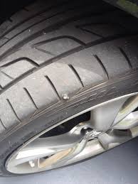 We don't want to lose a lot of air so. How To Plug A Nail Hole In A Car Tire B C Guides