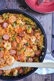 Easy Jambalaya Sausage And Shrimp Domestic Dee Recipe In 2020 Jambalaya Recipe Easy Jambalaya Recipe Sausage And Shrimp Recipes