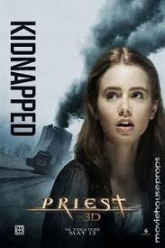 Priest Lucy Pace (Lily Collins) Screen Uesd Dress