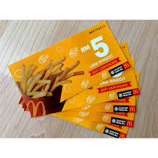 Get the latest headlines on wall street and international economies, money news, personal finance, the stock market indexes including dow jones, nasdaq, and more. Mc Donalds Gift Certificate Cash Voucher Shopee Malaysia