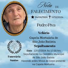NOTA DE FALECIMENTO*****...