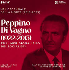 A Conversano, la Fondazione Di Vagno ricorda Peppino Di Vagno a 10 anni  dalla morte.