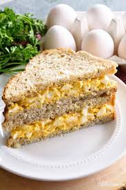Deviled Egg Salad Sandwiches Your Favorite Deviled Eggs Piled Onto A Sandwich Perfe Deviled Egg Salad Egg Salad Sandwiches Classic Egg Salad Sandwich Recipe