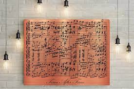 We've put together a complete guide to celebrating a 9 year wedding anniversary, from traditional themes to modern twists, and unique anniversary gift ideas for husbands. Copper Anniversary Custom Music Sheet 7th Wedding Etsy