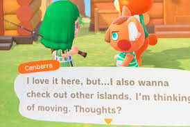 Getting Rid Of A Villager Named Canberra Animalcrossing
