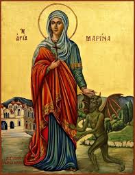 O my bridegroom, thee i. Feast Day Of Saint Marina Greek City Times