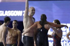 Marie wattel is a french swimmer. Natation Marie Wattel Titree Avec Le Relais Mixte Francais Sur 4x100m Nage Libre Metropolitain