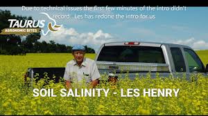 Soil Salinity With Les Henry- Taurus Agronomic Bites