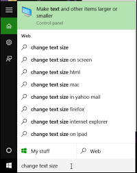 If you want to enlarge more than just the fonts, or only want a. Change Icon And System Text Size On Windows 10 Ask Dave Taylor Text Change Text Change