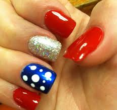 Clear the corners with remover and thats it. Pin By Heather Chapman On Nails Blue Gel Nails Blue Nails Red Nail Designs