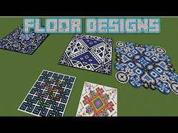 minecraft 5 giant floor designs youtube minecraft floor designs minecraft designs minecraft