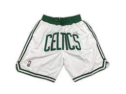 They only wore them for the first half but the. Boston Celtics Shorts White Nba Shorts Store
