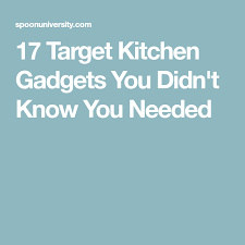 17 Kitchen Gadgets You Didn T Know You Needed From Target Target Kitchen Kitchen Gadgets Gadgets