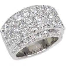 Wide Wedding Band Ladies Fine Diamond Jewelry Diamond Wedding Bands Jewelry Rings Diamond
