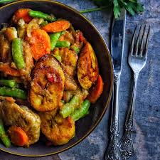 Cameroon Poulet Dg Plantain Recipes African Food West African Food