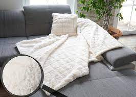 You can purchase the sofa, loveseat, chair or the entire sofas 2 go decker. Set Wohndecke Deko Kissen Karo Kuscheldecke Sofadecke Zierkissen Fullung Flauschig Fellimitat