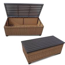 Storage outdoor coffee & side tables : Laguna Storage Coffee Table