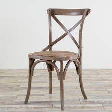 Rated 4.55 out of 5 stars. China Wholesale Antique Style Oak Wood Rattan Cross Back Chair X Cross Dining Chairs China Cross Back Chair Metal X Chair