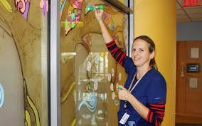 A Little Art Can Go A Long Way Inside A Children S Hospital Just Ask Nurse Cassie Tor Mast Cell Activation Syndrome University Of Minnesota Childrens Hospital