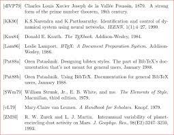 I like to use alphabetical sorting to find pokemon that are my favorite favorites, usually for personal humor reasons. Bibtex Style Help Alphabetical Sort Tex Latex Stack Exchange