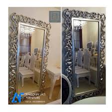 4pcs cermin dinding kotak (asli kaca) 25 cm × 25 cm| tebal 5mm: Cermin Dinding Besar Jual Cermin Dinding Ukuran Besar Anggun Jati Furniture Mebel Jepara Jati Minimalis Anggun Jati Furniture