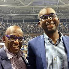 Having a blast at the US Open Tennis Championships tonight with Nick,  watching Maria Sakkari win her quarter final match