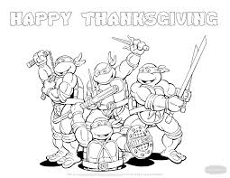Thanksgiving Coloring Pages Turtle Coloring Pages Superhero Coloring Pages Ninja Turtle Coloring Pages