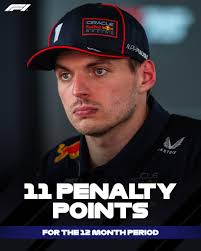 3 penalty points for max. 1 point away from a race ban
