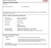 Neoprene polychloroprene - MSDS - DuPont