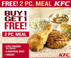 Kfc Coupon Buy One 2 Piece Meal Get One 2 Piece Meal Free Money Saving Mom Kfc Coupons Free Printable Coupons Kfc