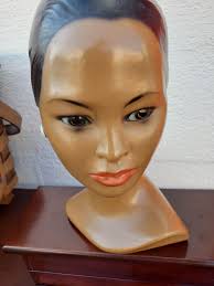 Alexander backer African Lady figurine head Collectibles