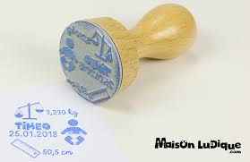 Créer votre tampon encreur en ligne. Comment Fabriquer Des Tampons Avec Une Machine De Decoupe Laser Objet Personnalise Cadeau Deco