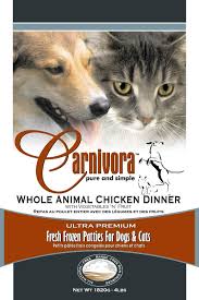 Two important things to remember when selecting a pet food: Carnivora Dog And Cat Food Recall Dog Food Advisor