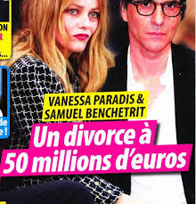Vanessa and samuel were said to be engaged back in march, but never confirmed the reports. Vanessa Paradis Samuel Benchetrit Drame Divorce A 50 Millions Photo