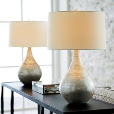 Mulino Teardrop Table Lamp Reviews Crate And Barrel In 2020 Silver Floor Lamp Table Lamp Lamp