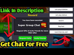 Grab your cue stick, place the balls on the table, and aim for winning. Free Super Group Chat In 8 Ball Pool Kuru 8 Ball Pool Youtube