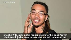 Memphis rapper Snootie Wild fatally shot in Houston