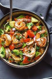 Shrimp And Avocado Salad Rezepte Essensrezepte Gesunde Salate