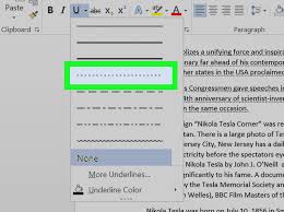 Before taking action, you should know what a clipping line looks like. How To Do A Dotted Underline In Word 4 Steps With Pictures