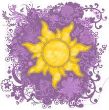 Pin By Kathryn Welden On Roxie S Bedroom Tangled Sun Disney Art Rapunzel Tattoo